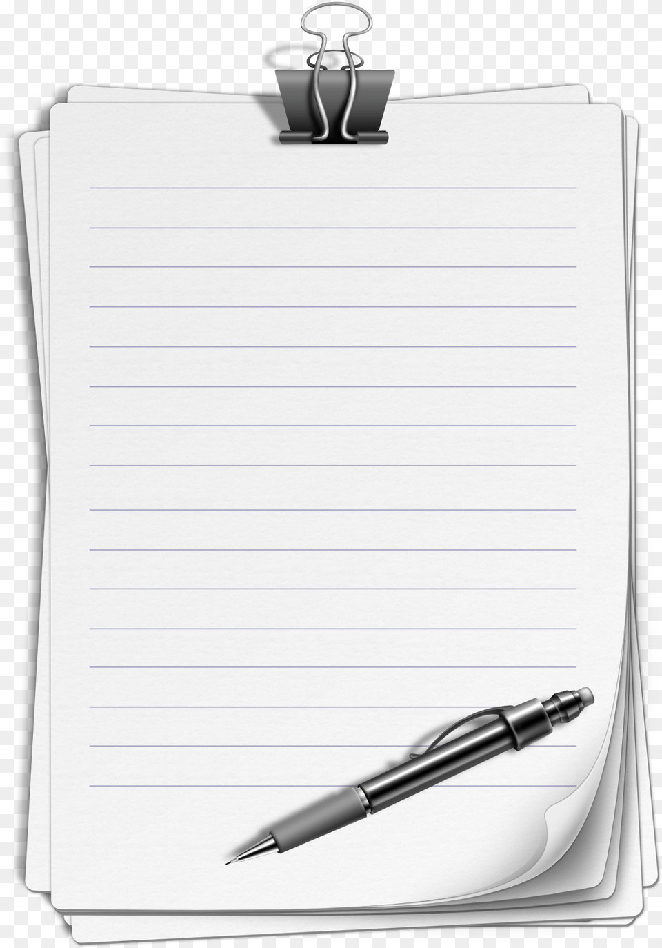 Transparent Pen And Paper Clipart, Page, Text Png Image
