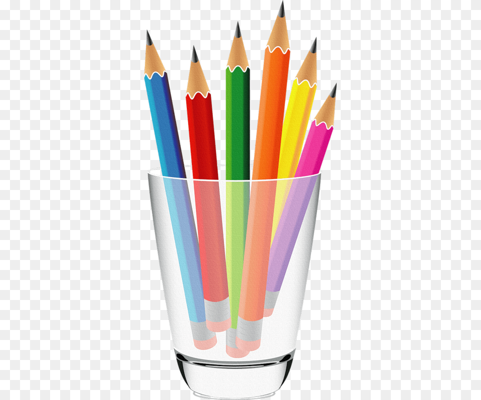 Transparent Pencil Cup Pencils Clipart, Smoke Pipe Free Png