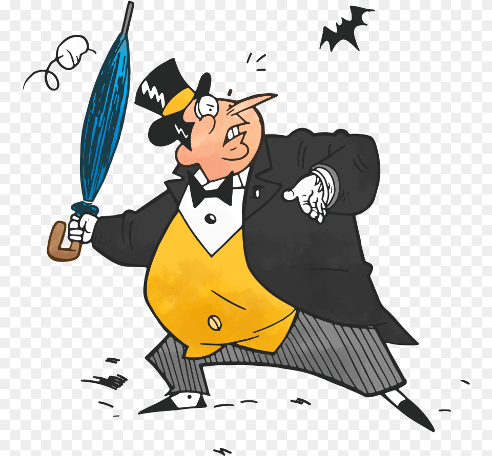 Transparent Penguin Dc, Book, Comics, Publication, Person Png Image