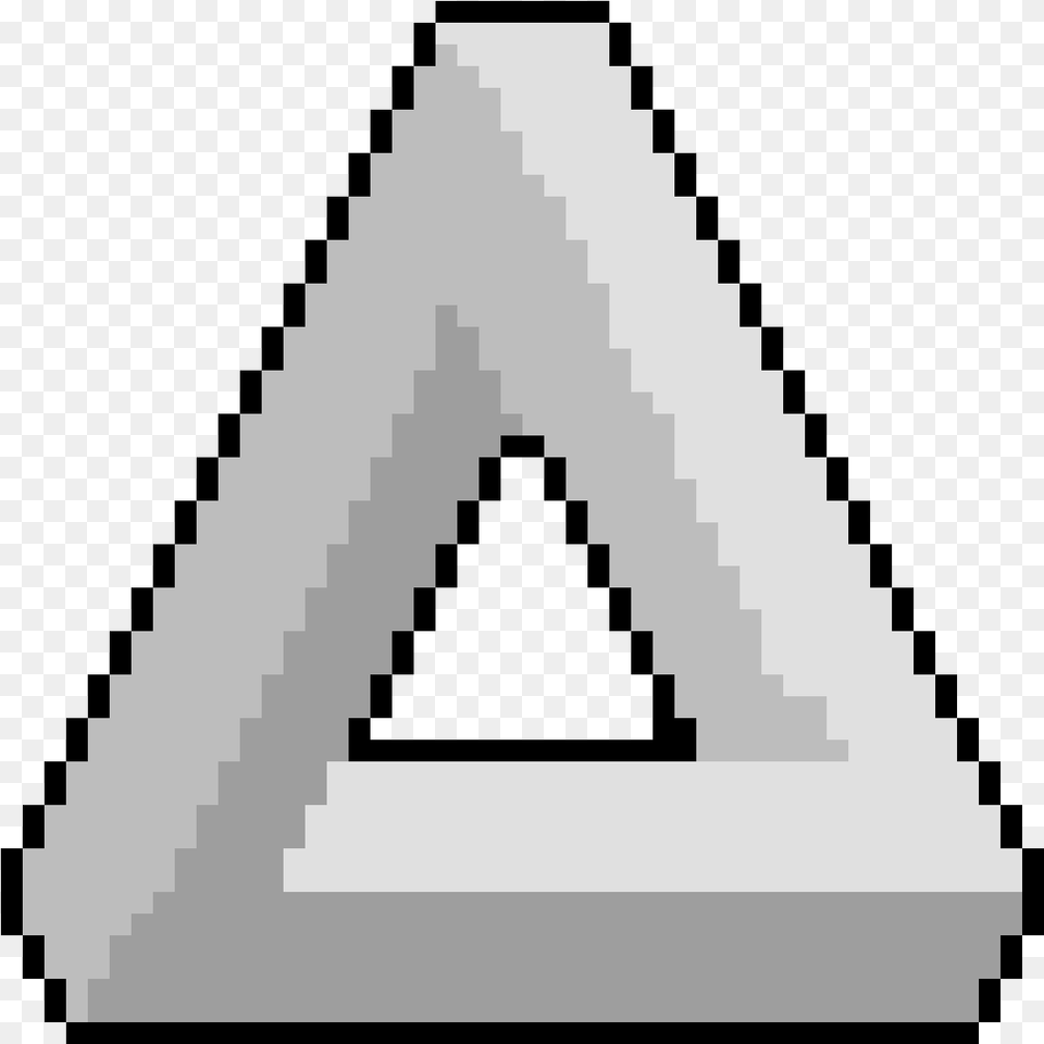 Transparent Penrose Triangle Undertale Asriel Pixel Art Free Png Download