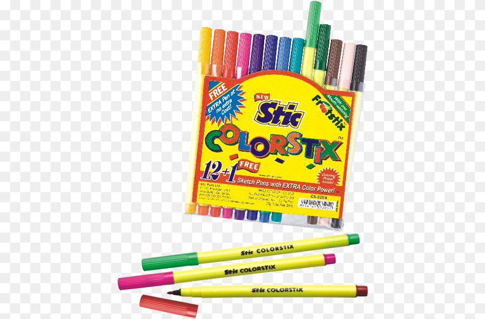 Pens Coloured Sketch Pens, Marker Free Transparent Png