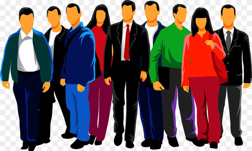 People Group People Group Vector Adult, Suit, Person, Pants Free Transparent Png