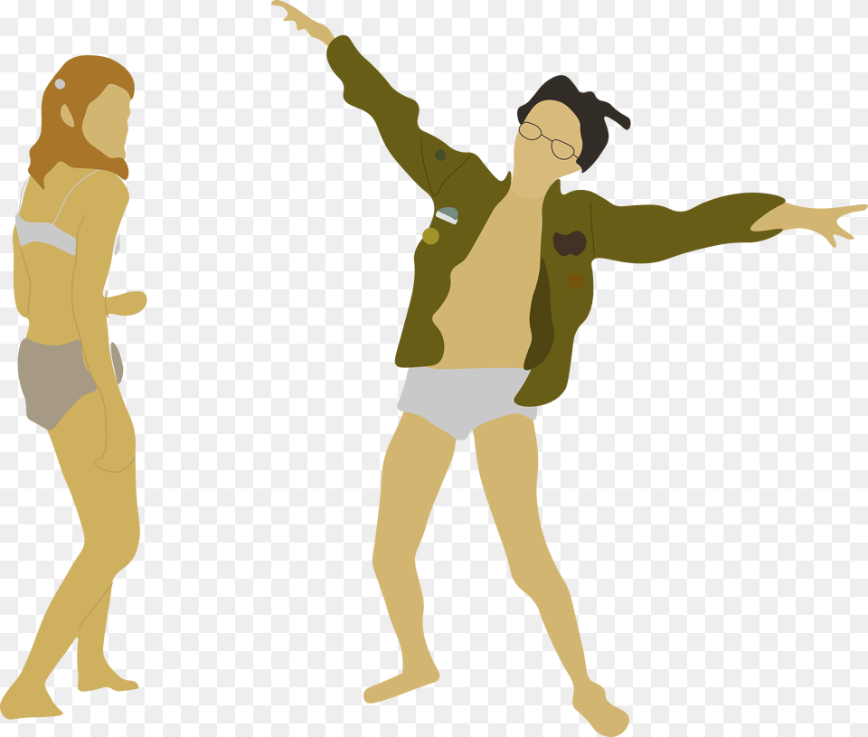 People Looking Up Illustration, Person, Adult, Woman, Female Free Transparent Png