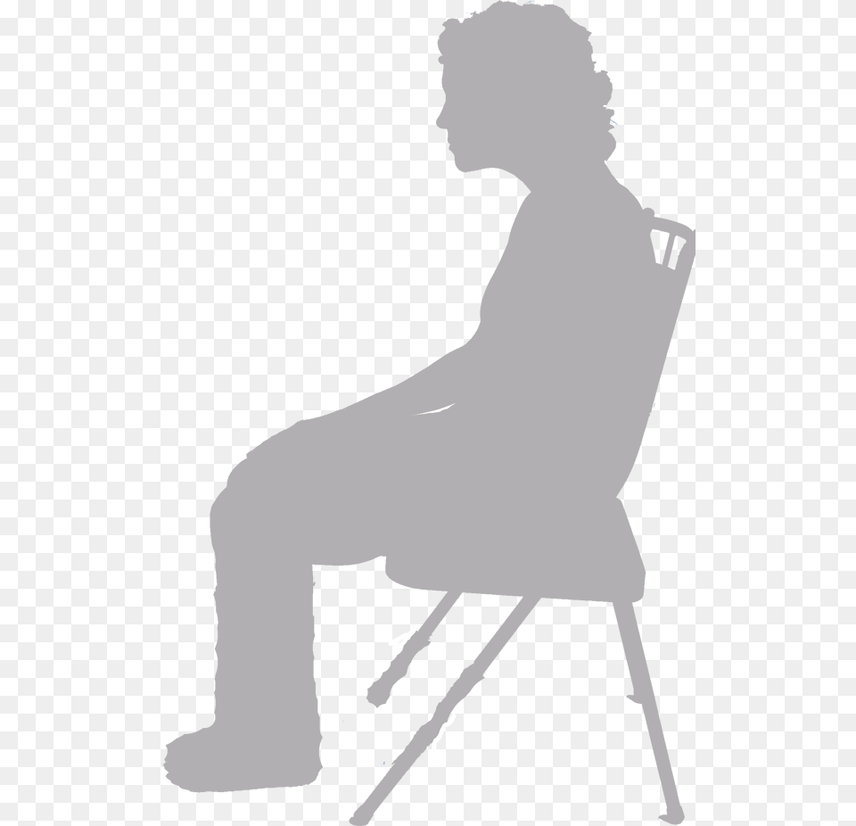 Transparent People Sitting At Table Silhouette, Gray, Outdoors, Nature Free Png Download