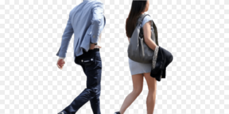 Transparent People Walk, Walking, Person, Accessories, Bag Png Image