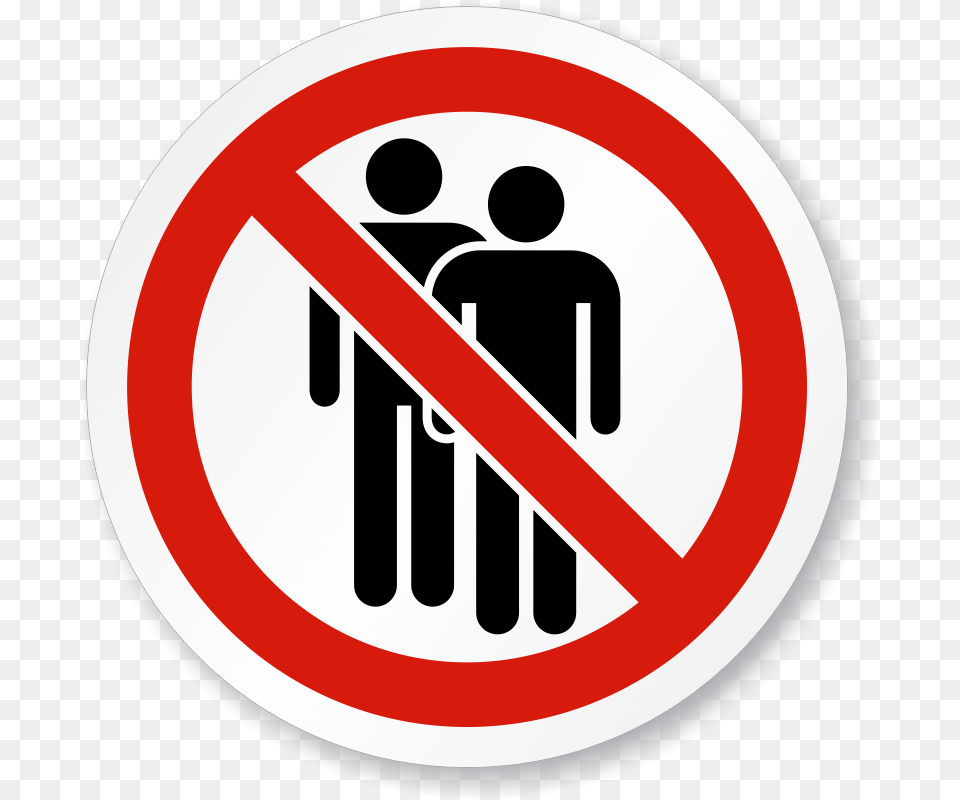 People Walk No People Allowed Sign, Symbol, Road Sign Free Transparent Png
