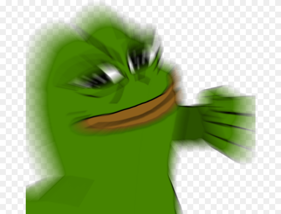 Transparent Pepe Frog Pepe The Frog Punching Meme, Green, Person, Animal Free Png