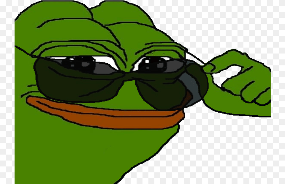 Transparent Pepe The Frog, Accessories, Sunglasses, Body Part, Hand Png