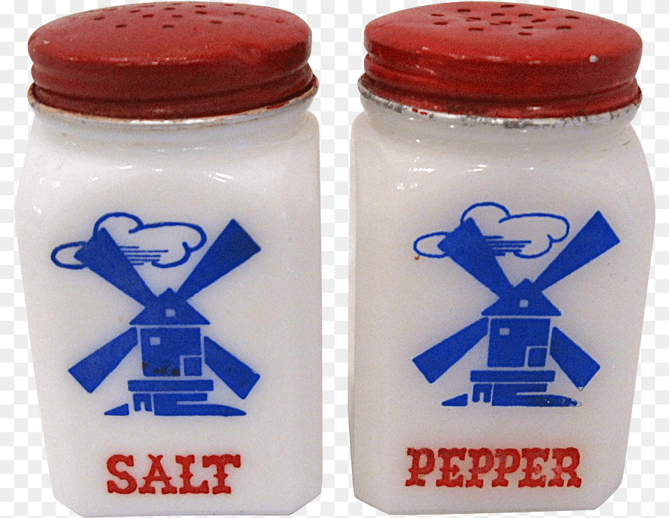 Transparent Pepper Shaker Clipart Windmill Salt And Pepper Shakers, Bottle, Jar Free Png Download