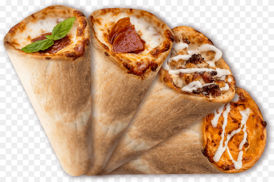 Transparent Pepperoni Pizza Pizza No Cone, Food, Sandwich Wrap, Bread Png Image