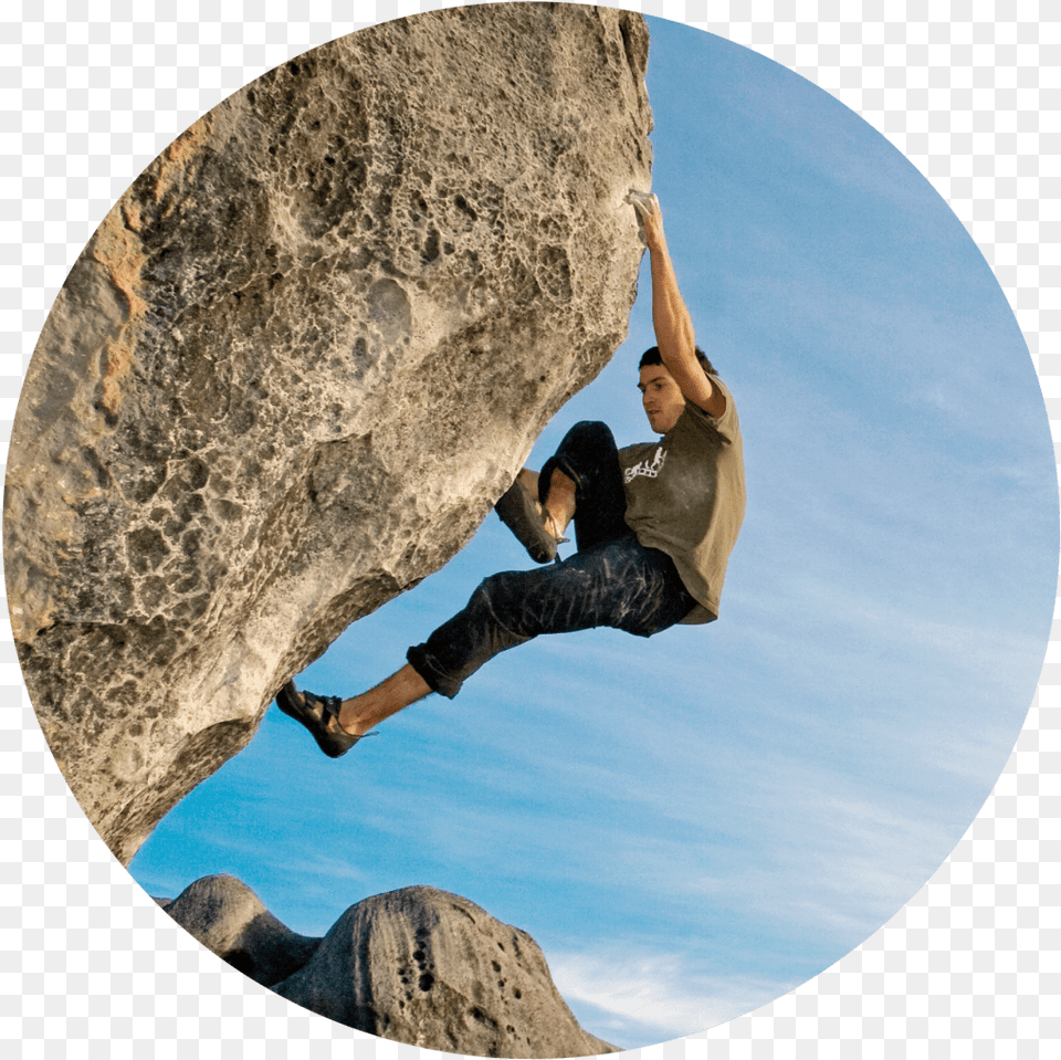 Transparent Person Rock Climbing Climbing, Outdoors, Adult, Man, Male Png