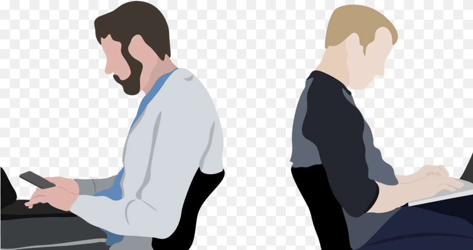 Transparent Person Sitting Back Sitting, Adult, Man, Male, Conversation Png Image