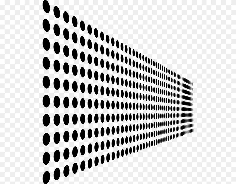 Perspective Dots Perspective, Gray Free Transparent Png