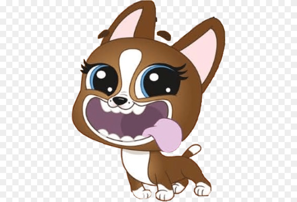 Transparent Pet Shop Clipart Littlest Pet Shop Roxie, Animal, Bulldog, Canine, Dog Png