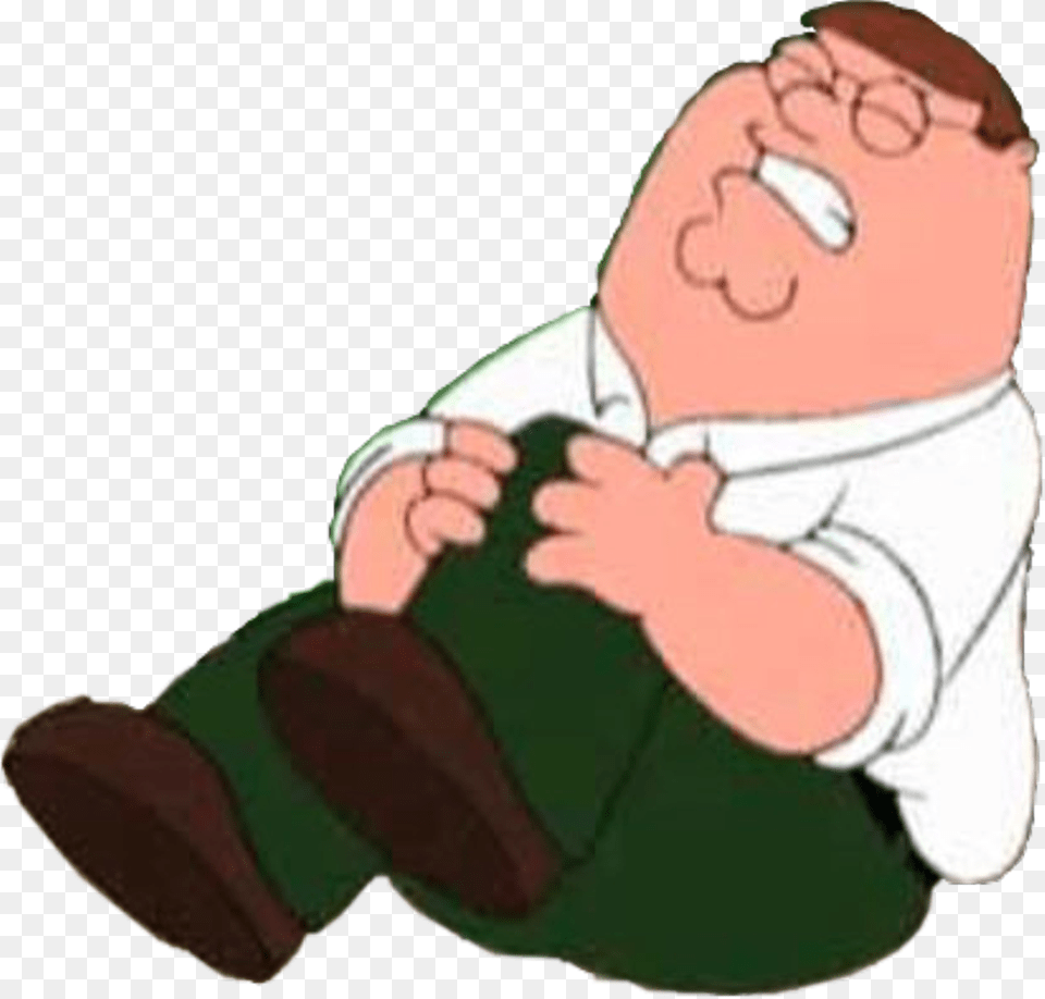 Peter Griffin Peter Griffin Hurt Knee, Face, Head, Person, Baby Free Transparent Png