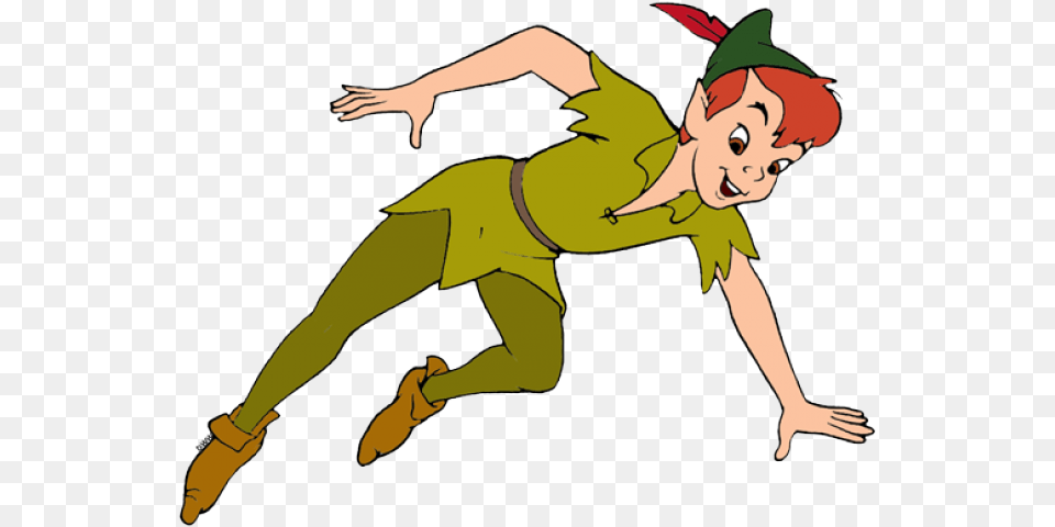 Transparent Peter Pan Clipart Peter Pan Clipart, Dancing, Leisure Activities, Person, Face Free Png Download