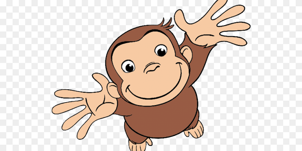 Transparent Petition Clipart Curious George Clipart, Baby, Person, Face, Head Free Png Download