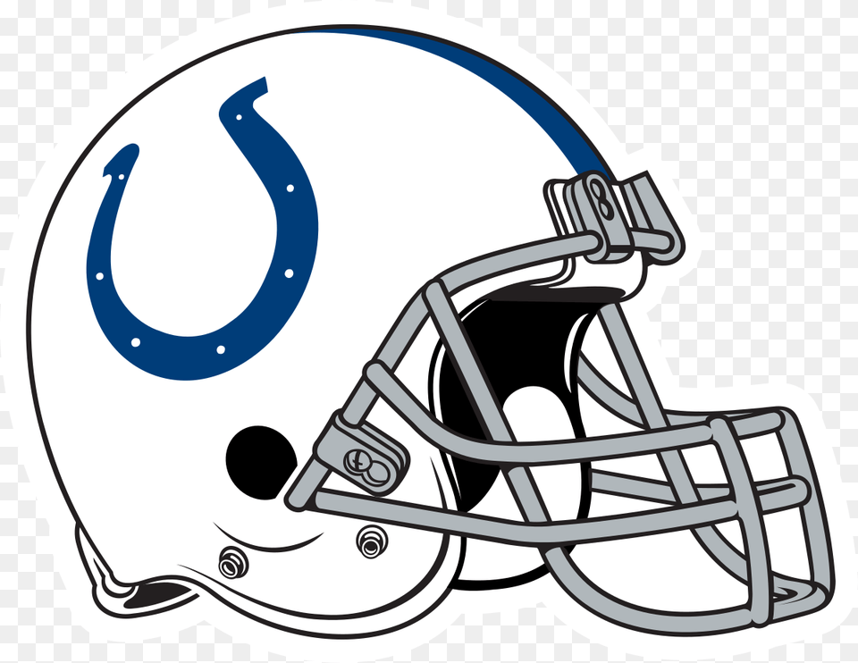 Transparent Peyton Manning Colts Colts Helmet Logo, American Football, Sport, Football, Football Helmet Png