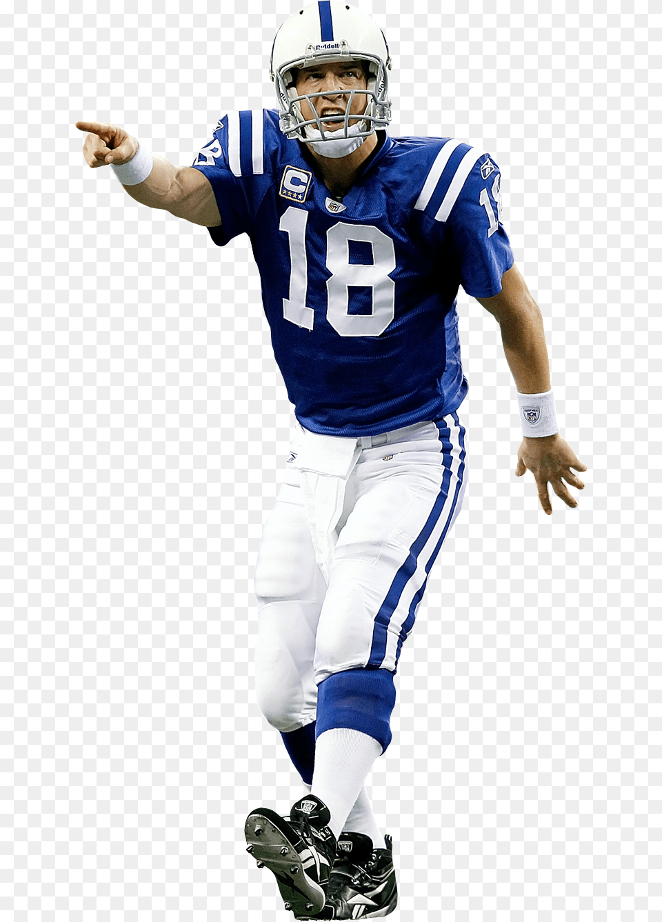 Transparent Peyton Manning Colts Peyton Manning Colts Transparent, Helmet, American Football, Shoe, Playing American Football Free Png Download