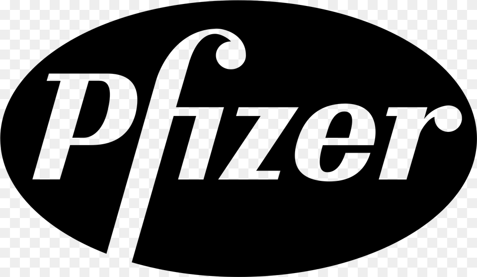Transparent Pfizer Logo, Gray Png