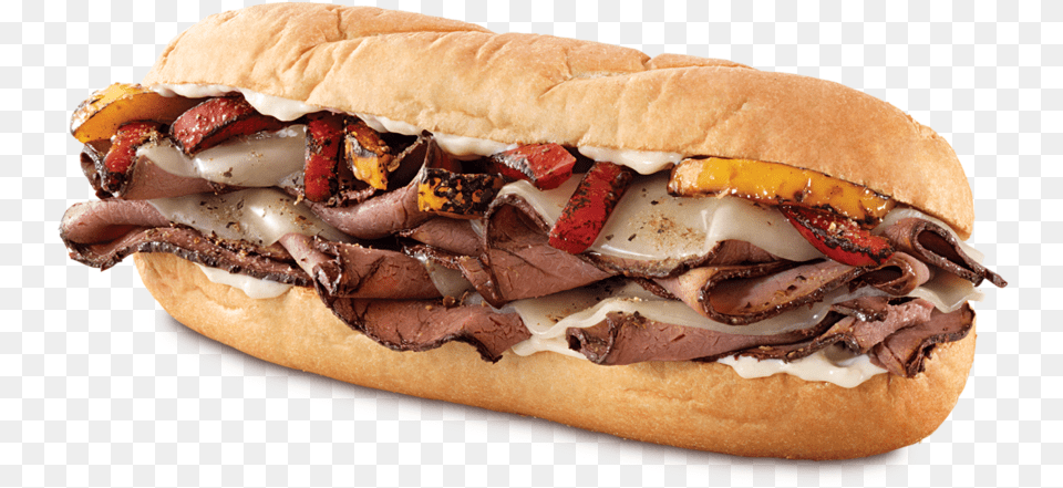 Transparent Philly Cheese Steak Fire Roasted Philly Arbys, Burger, Food, Sandwich Free Png Download