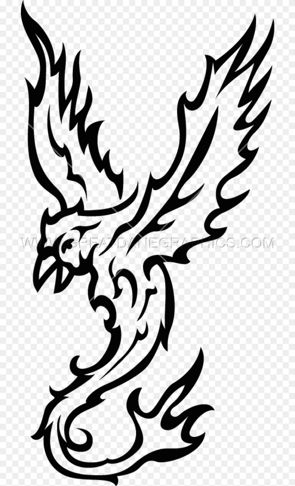 Phoenix Clipart Black And White Phoenix White Head, Art, Graphics, Pattern, Green Free Transparent Png