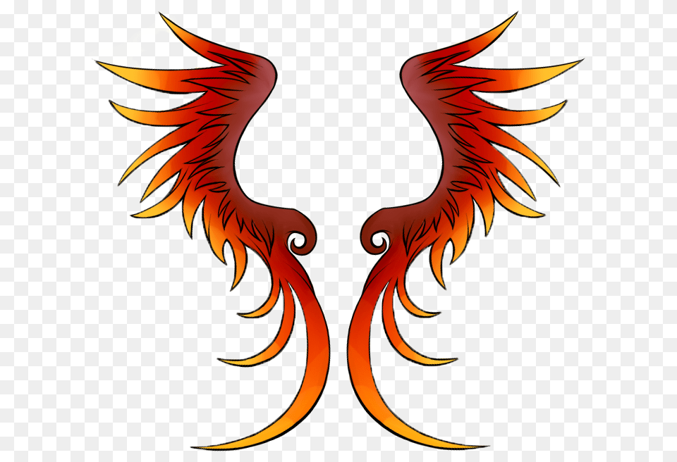 Transparent Phoenix Wings Phoenix Wing, Animal, Fish, Sea Life, Shark Png