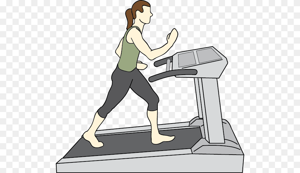 Transparent Physical Therapy Clip Art Treadmill Walking Clipart, Person, Clothing, Footwear, Shoe Png