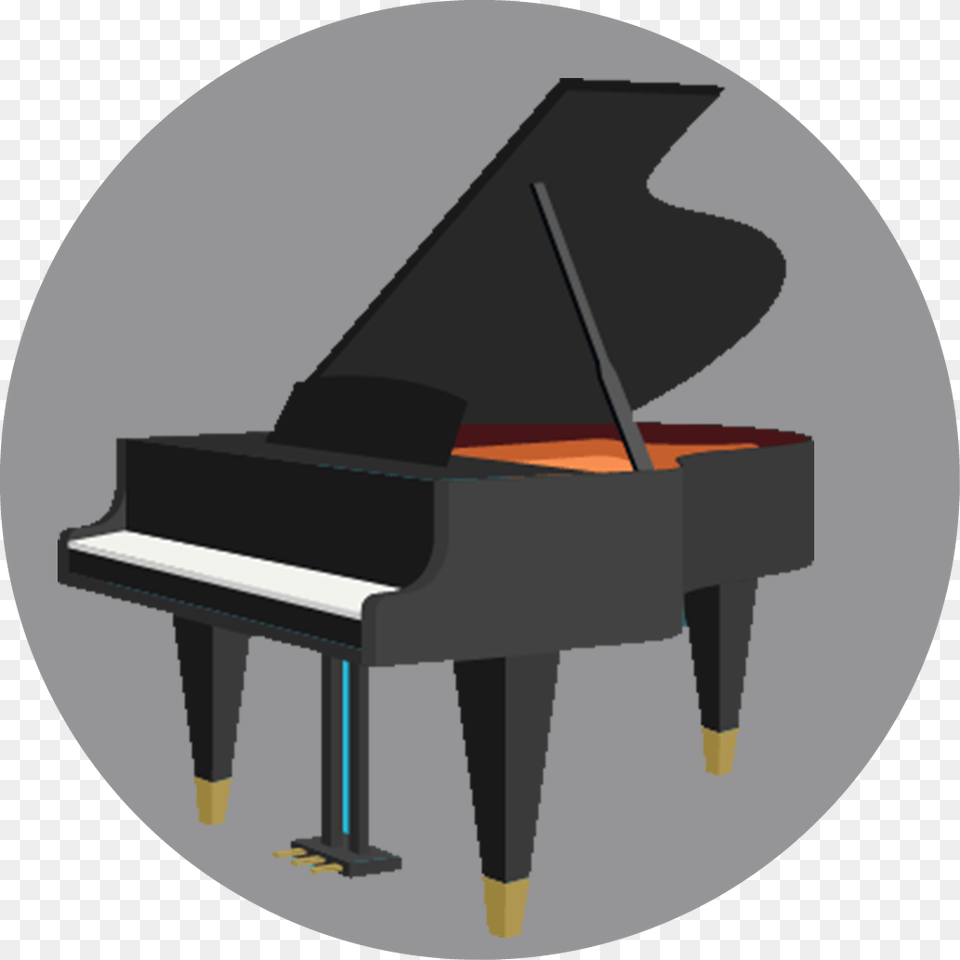 Piano Icon Piano Icon, Grand Piano, Keyboard, Musical Instrument Free Transparent Png