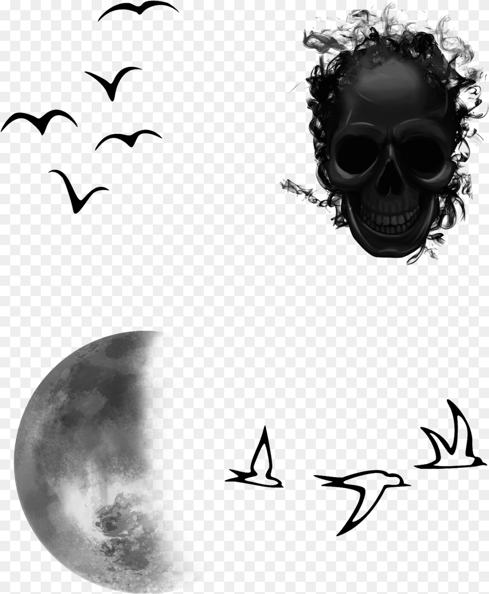 Transparent Picsart Clipart Stickers For Picsart Editing, Astronomy, Moon, Nature, Night Free Png Download