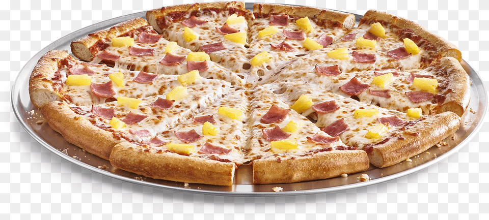 Transparent Piece Of Pizza Clipart Cici39s Hawaiian Pizza, Food, Dish, Meal, Platter Free Png