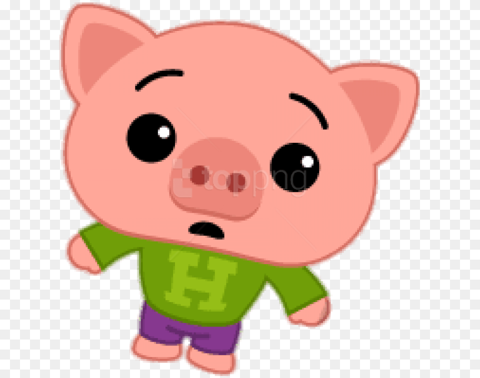 Transparent Pig Bam Plim Plim, Baby, Person, Piggy Bank Free Png Download