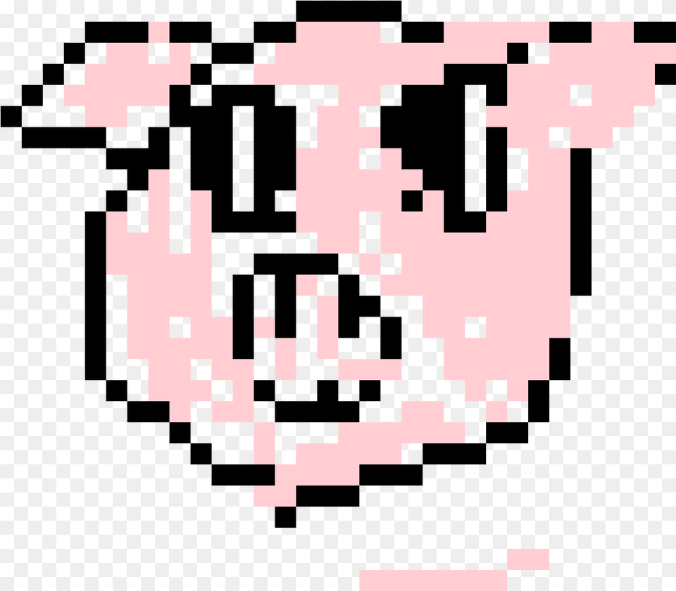 Pig Face Clipart Pixel Art Derp, Heart Free Transparent Png