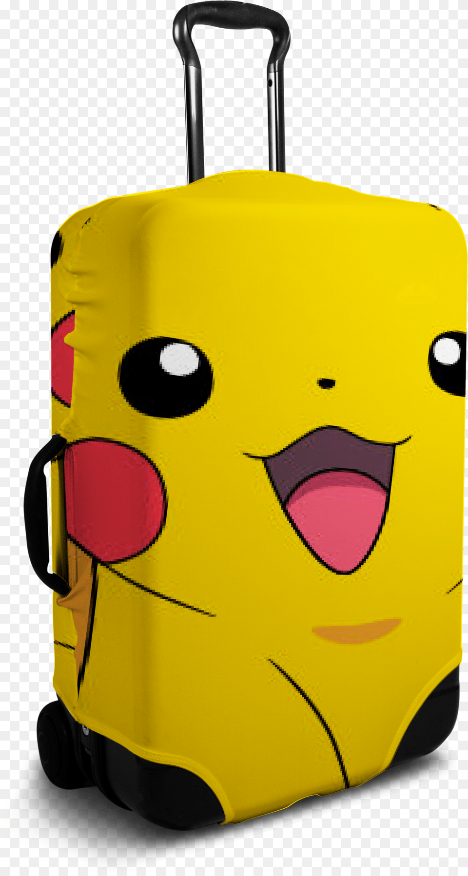 Transparent Pikachu Cartoon, Baggage, Suitcase Png Image