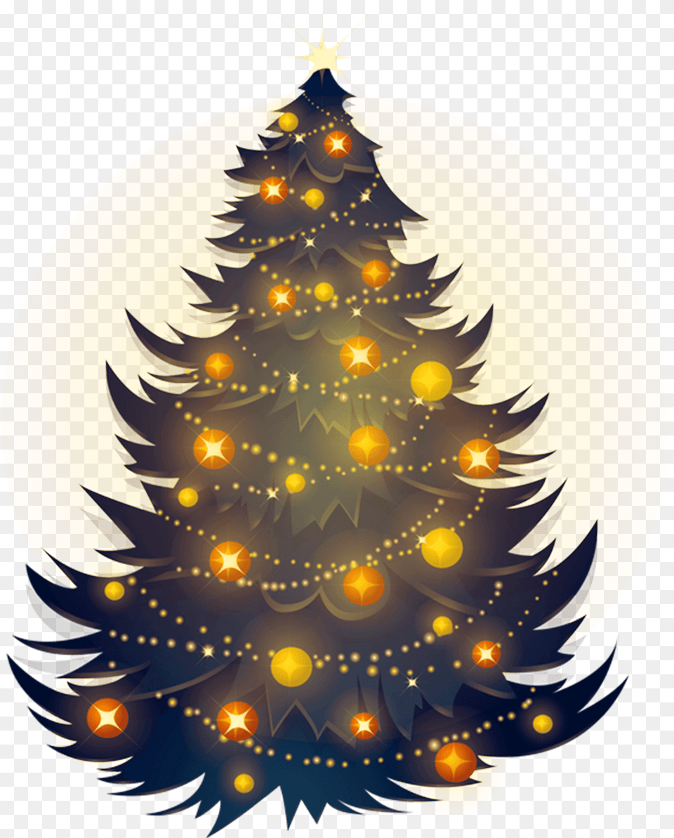 Transparent Pine Trees Clipart Transparent Background Christmas Tree, Plant, Christmas Decorations, Festival, Christmas Tree Png Image