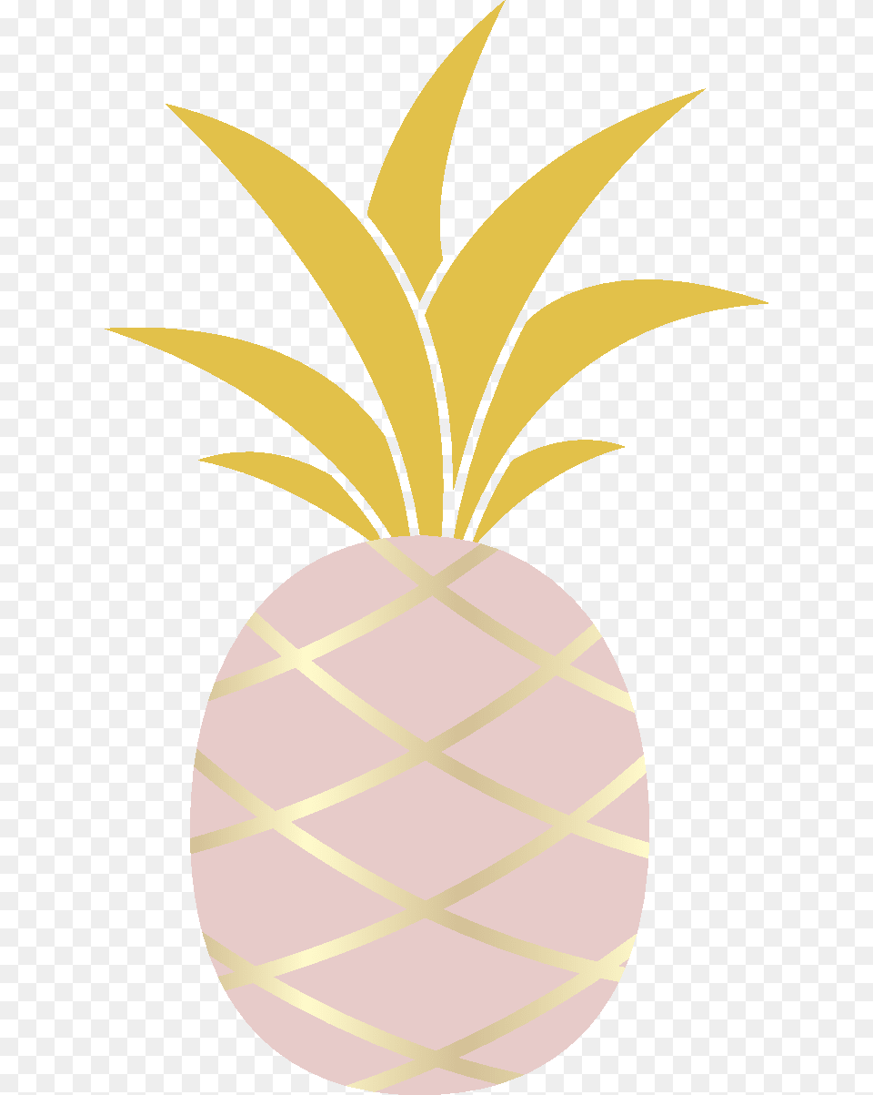 Transparent Pineapple Cute Pink Pineapple, Food, Fruit, Plant, Produce Png Image