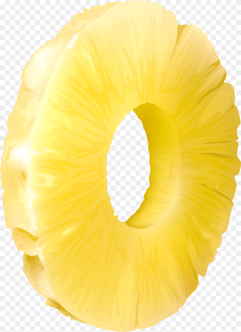 Transparent Pineapple Slice Clipart Png