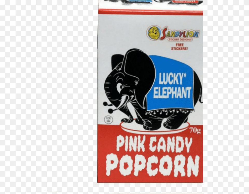 Transparent Pink Candy Pink Elephant Popcorn, Advertisement, Poster Png Image