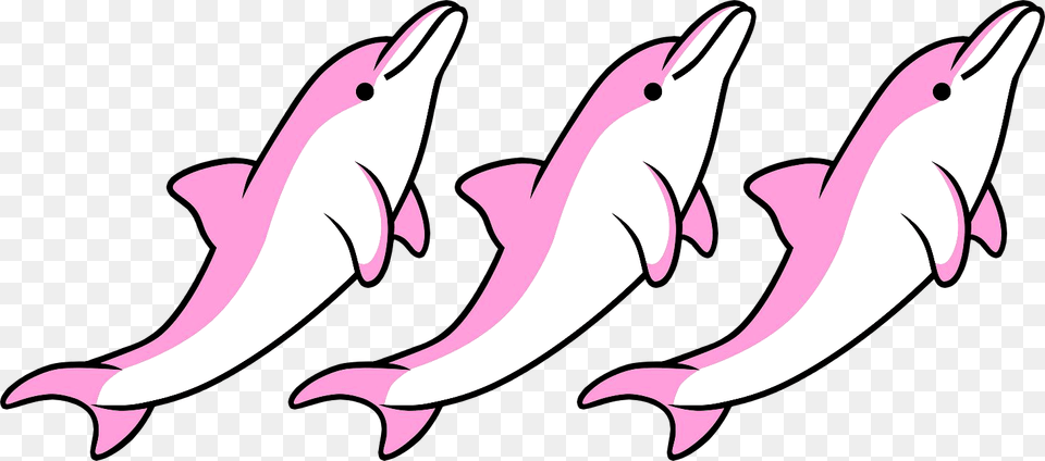 Transparent Pink Dolphin Pink Dolphin Dolphin Clip Art, Animal, Mammal, Sea Life, Bird Png