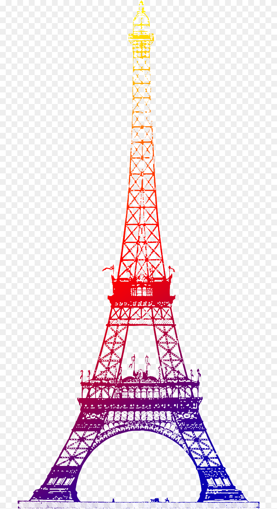 Transparent Pink Eiffel Tower Vector Tower Eiffel, Logo Free Png