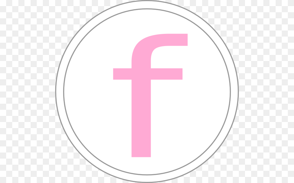Transparent Pink Facebook Logo Stkip Muhammadiyah Bulukumba, Cross, Symbol Free Png