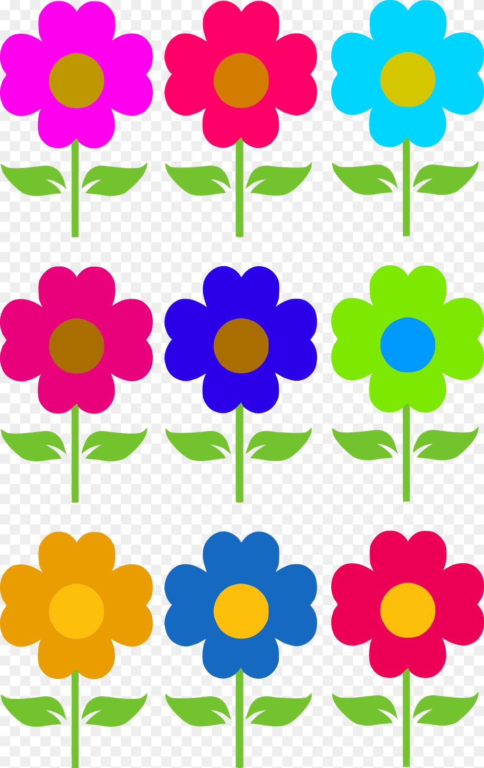 Transparent Pink Flowers Clip Art, Daisy, Flower, Pattern, Plant Free Png