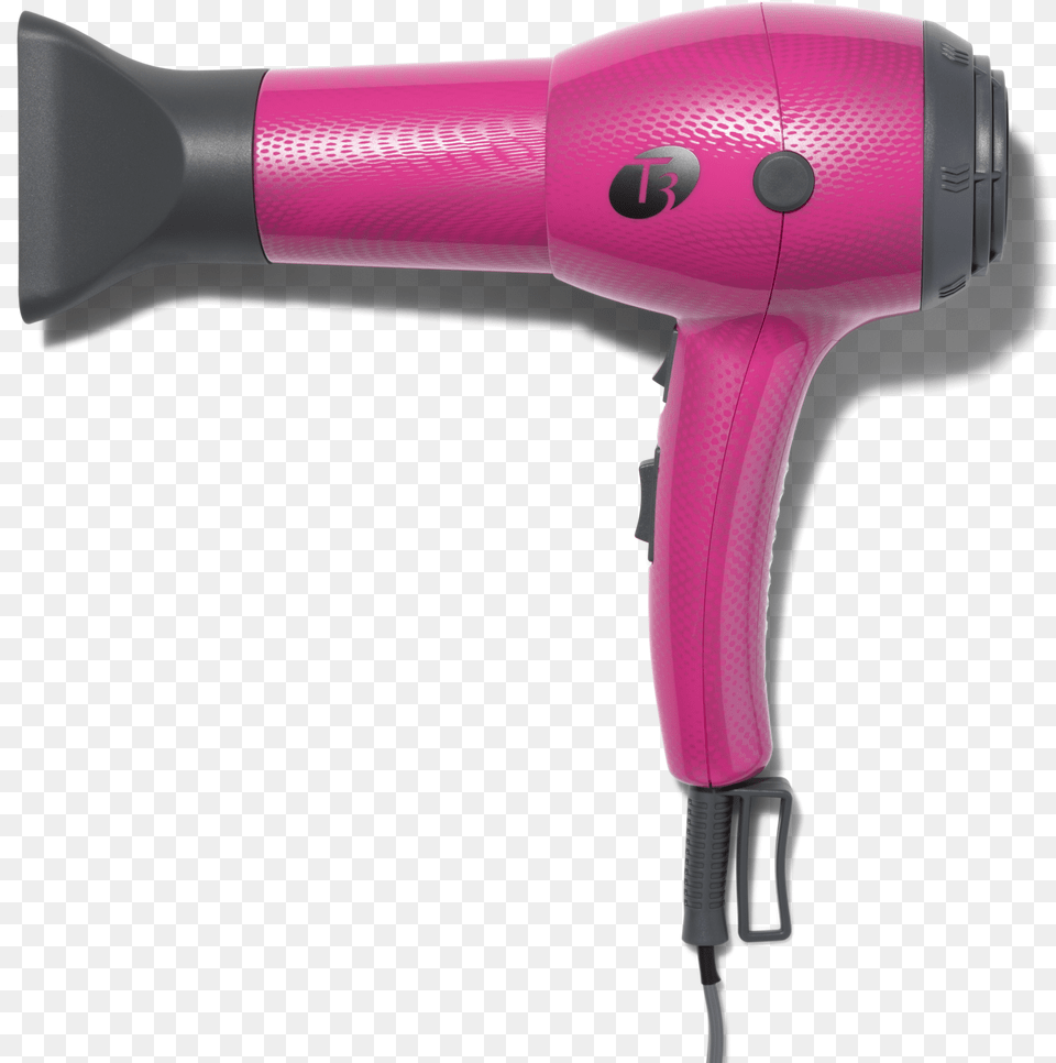Transparent Pink Hair Hair Dryer, Appliance, Blow Dryer, Device, Electrical Device Png Image