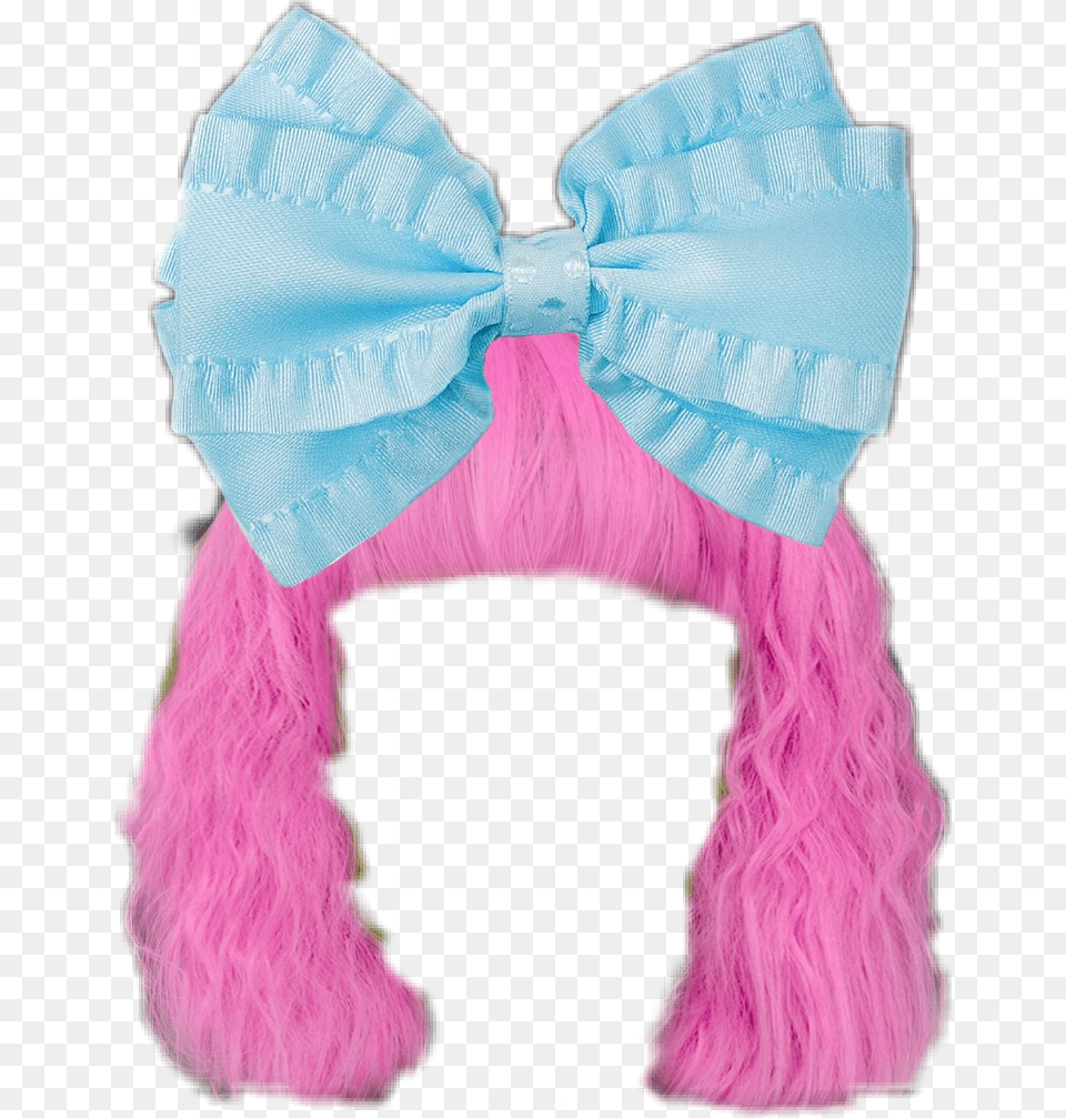 Transparent Pink Hair Kawaii Hair, Accessories, Formal Wear, Tie, Person Png