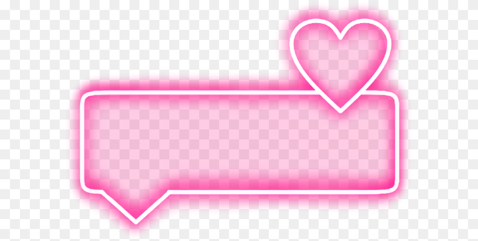 Transparent Pink Heart Clipart Border Pink Heart Bubble Png
