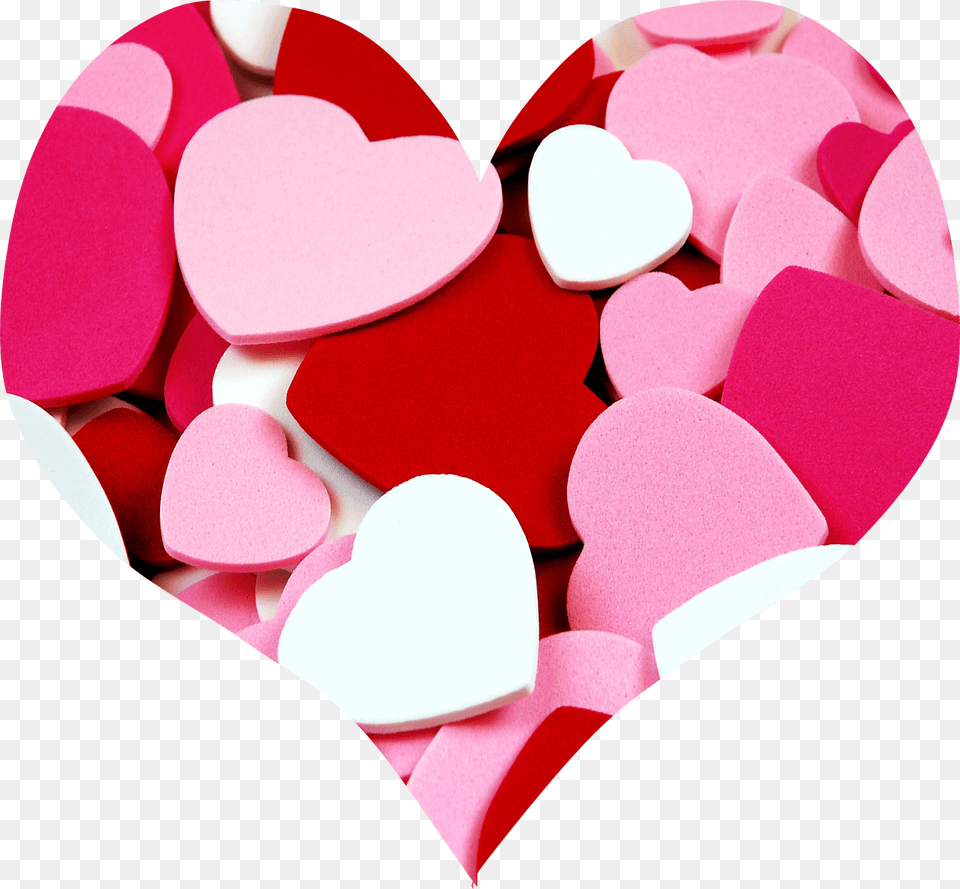 Pink Heart Clipart Red White And Pink Day Free Transparent Png