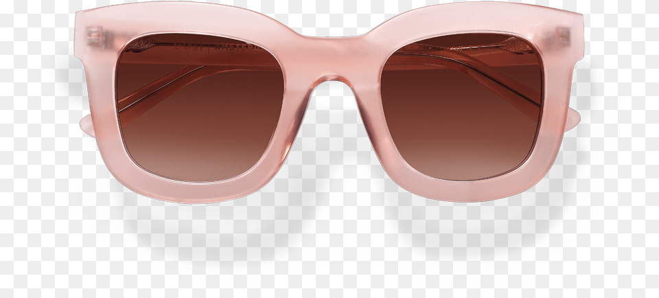 Transparent Pink Sunglasses Tan, Accessories, Glasses Free Png Download