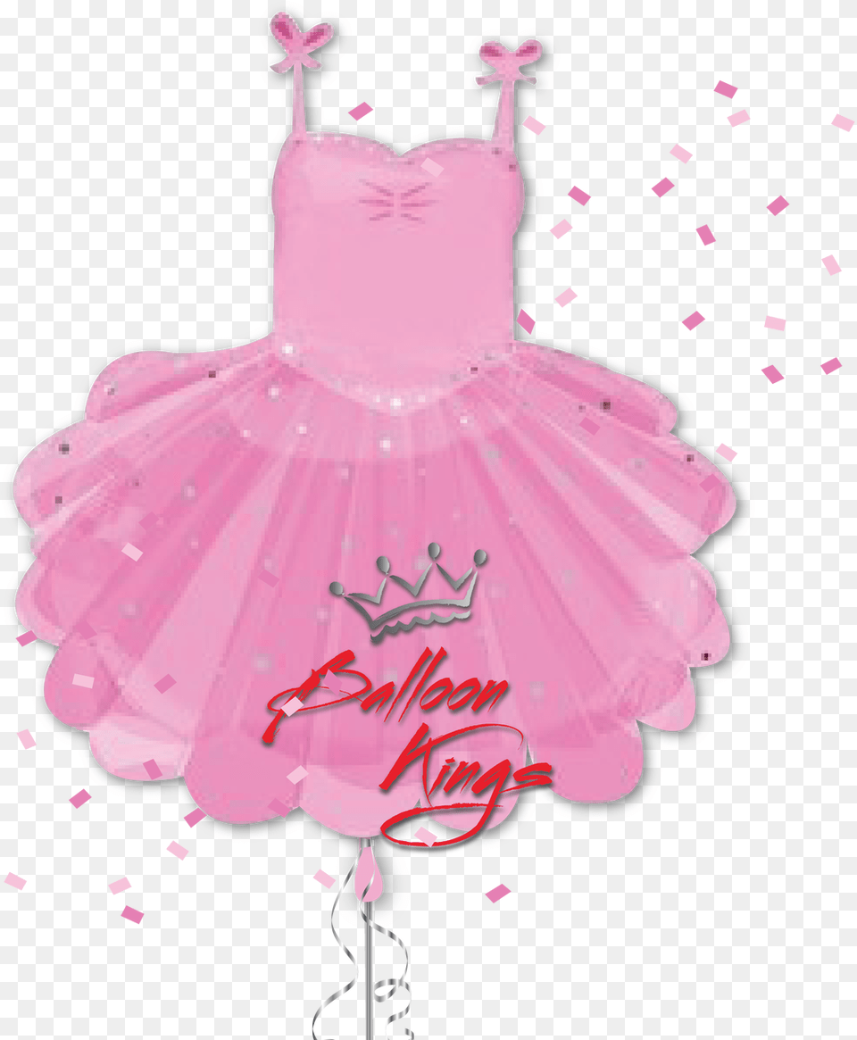 Transparent Pink Tutu, Clothing, Dress, Person, Birthday Cake Png