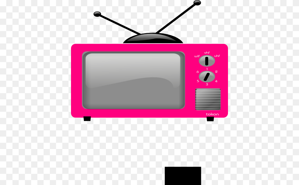 Pink Tv Old Screen, Computer Hardware, Monitor, Hardware, Electronics Free Transparent Png