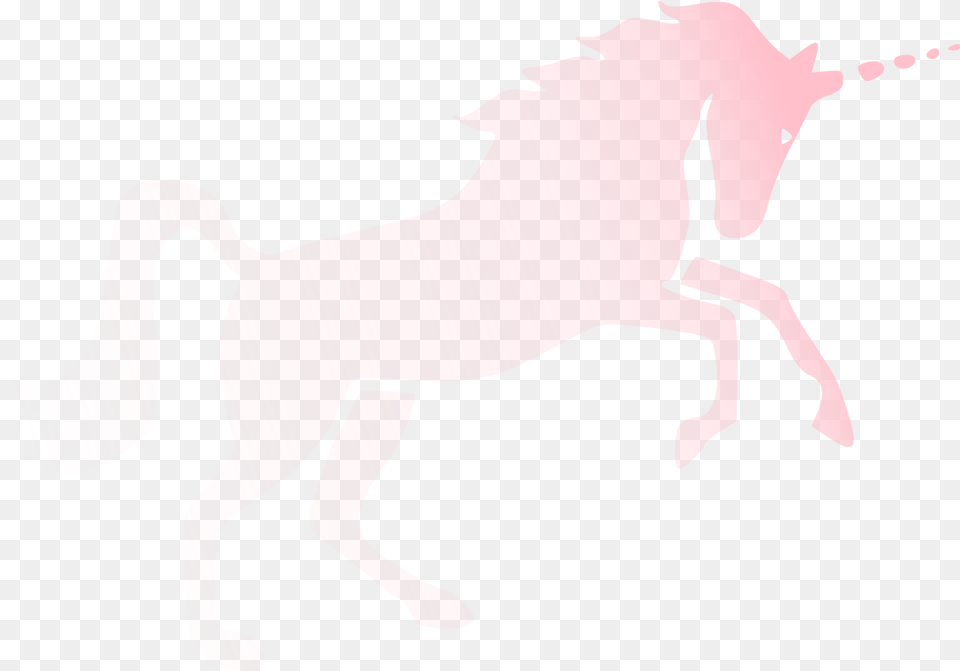 Transparent Pink Unicorn Stallion, Baby, Person, Animal, Mammal Free Png Download